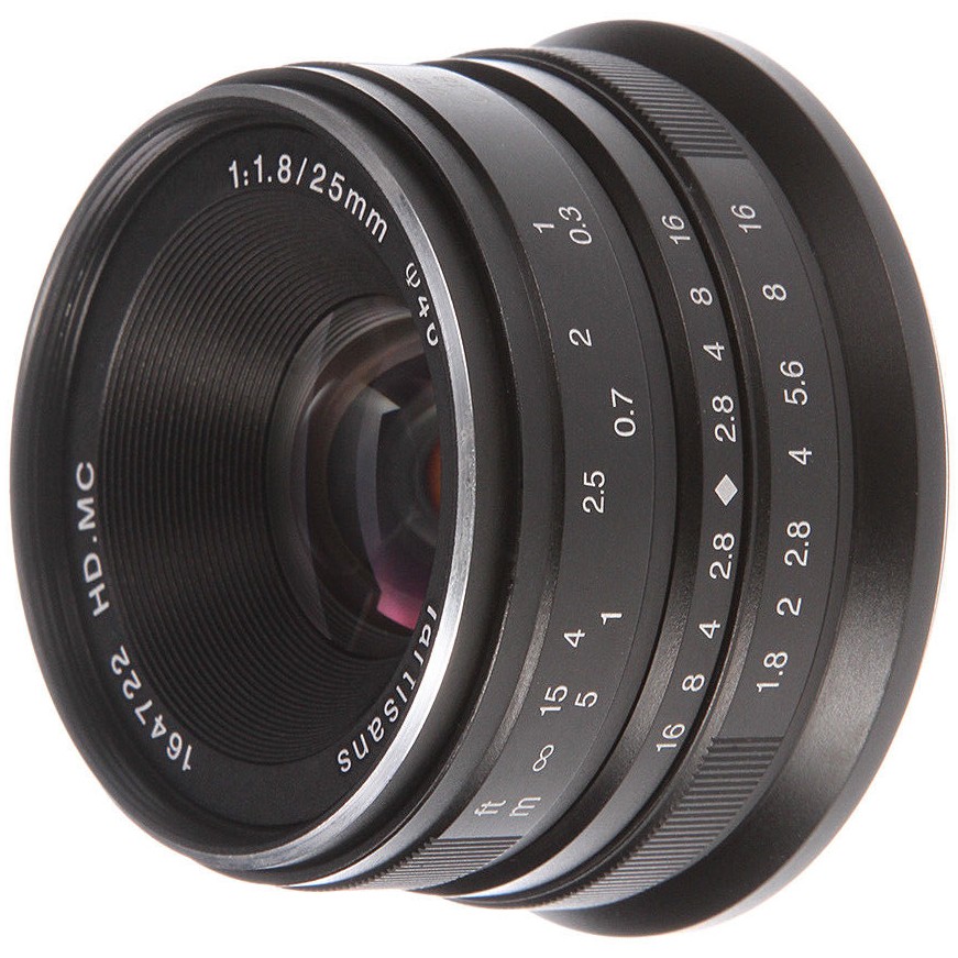 7artisans 25 mm F/1.8 Noir Pour Monture Électronique Sony