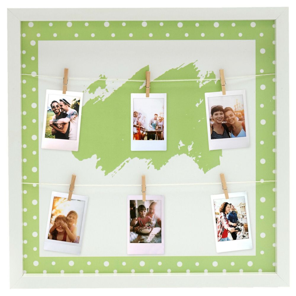 Cadre Fujifilm Dot Peg vert lime