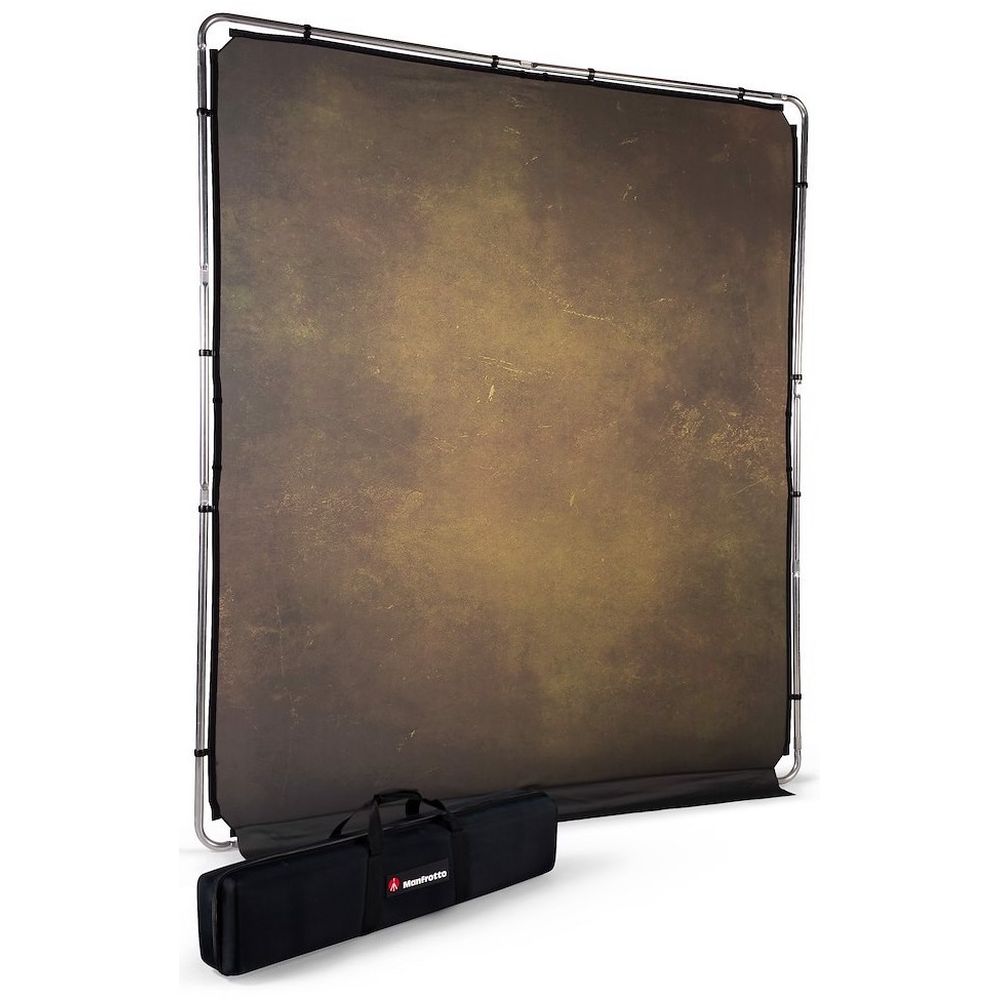 Manfrotto EzyFrame toile de fond vintage 2x2.3m olive