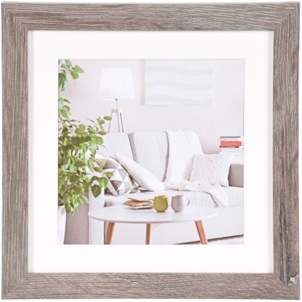 Cadre Photo Henzo Modern 20 x 20 cm Gris Foncé