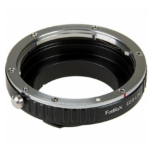 Adaptateur de monture d'objectif Fotodiox - Objectif D/SLR Canon EOS (EF / EF-S) vers télémètre à monture Leica M (EOS-LM)