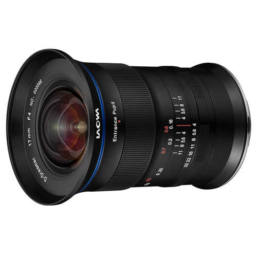 Venus Optics Laowa 17 mm f / 4.0 GFX Zero-D pour Fujifilm GFX