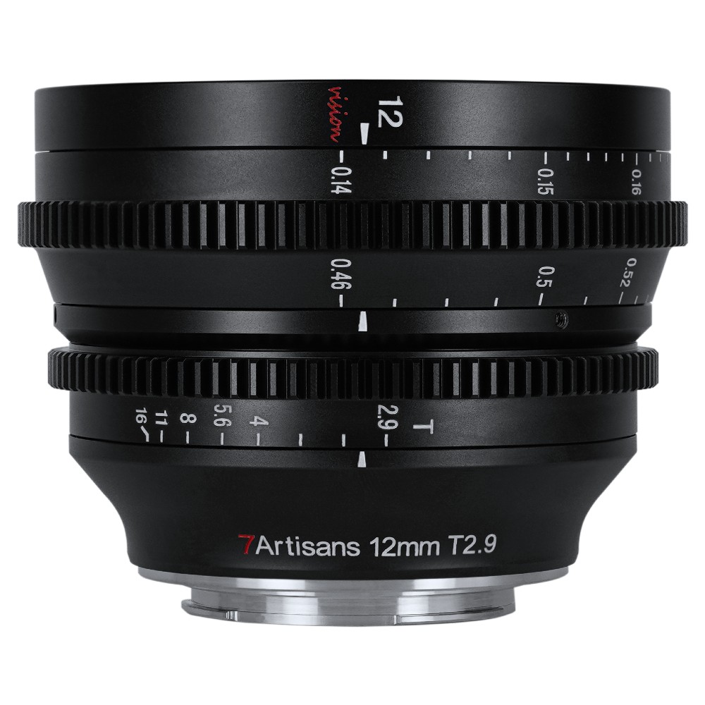 7artisans 12mm T2.9 Fuji (monture FX)