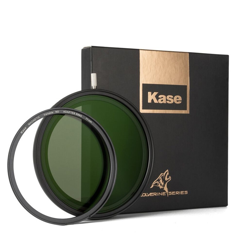 Filtre d'arrêt magnétique variable ND 2-5 Kase 77 mm