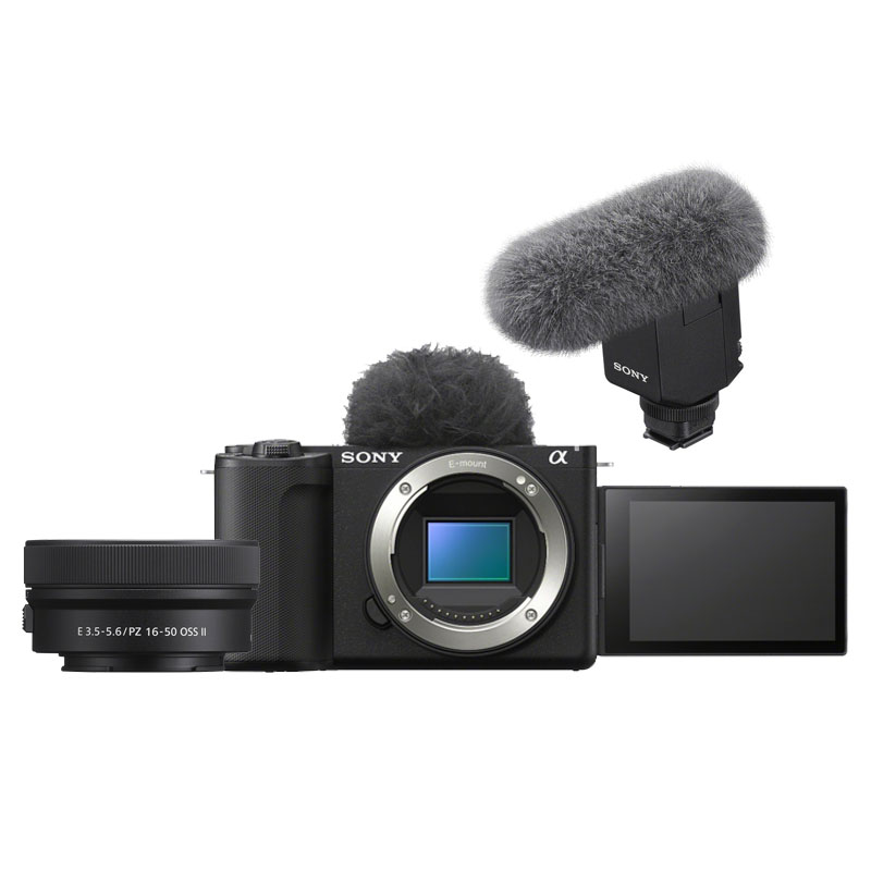 Sony ZV-E10 II + 16-50mm II + micro canon ECM-B10
