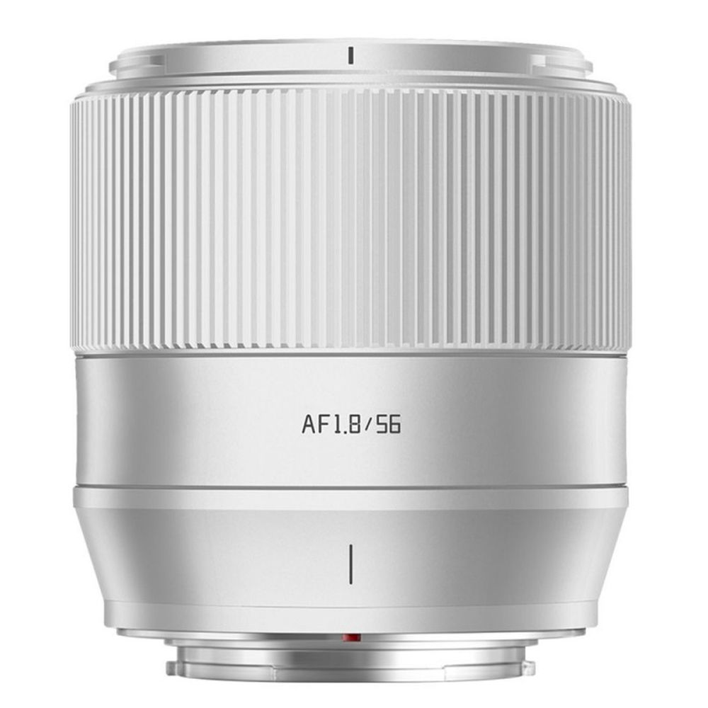 TTArtisan APS-C AF 56mm F/1.8 Sony E-mount, argent