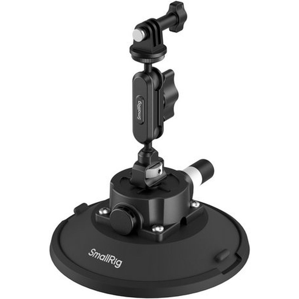 Support à ventouse SmallRig 5856 de 6 pouces pour caméras d'action