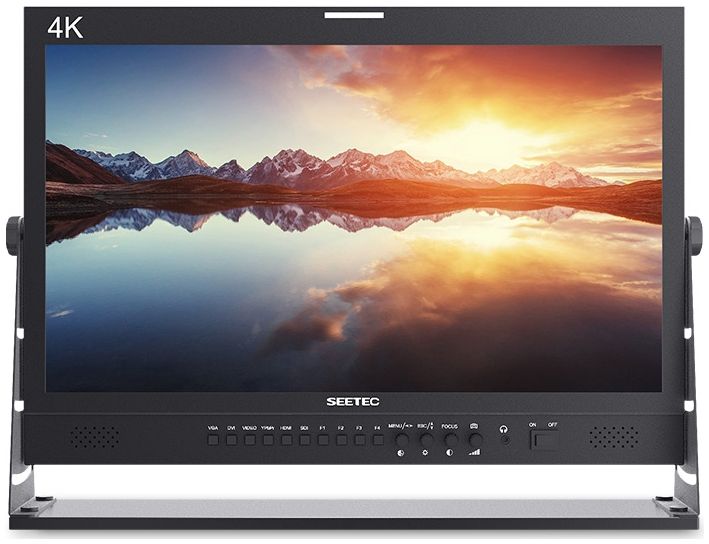 SEETEC Moniteur LCD broadcast professionnel 21,5 pouces 3G SDI 4K HDMI (avec flight case)