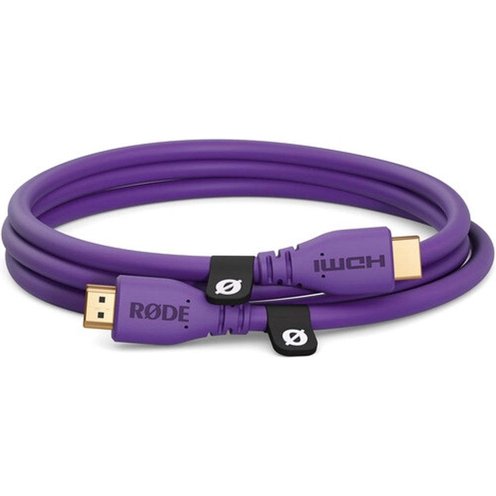 Câble HDMI rouge 1,5 m violet