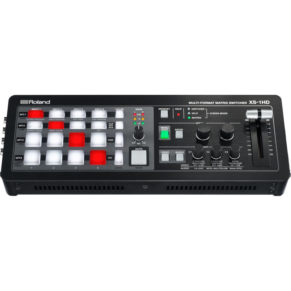Matrice de commutation multiformat Roland XS-1HD avec E/S HDMI et 3 modes de fonctionnement