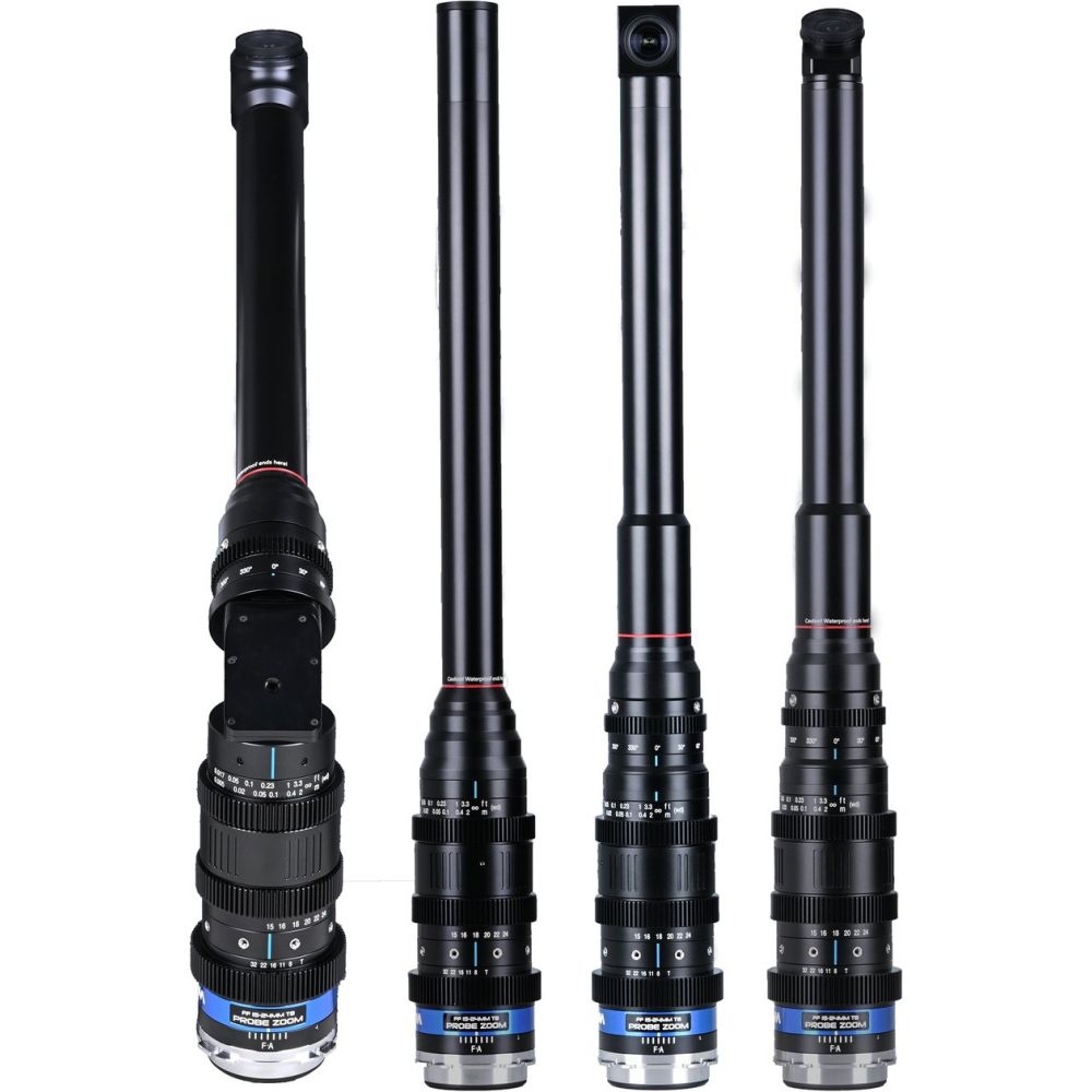 Pack de 4 objectifs Laowa Probe Zoom 15-24 mm T8 (DV+35+90+PP) Arri PL