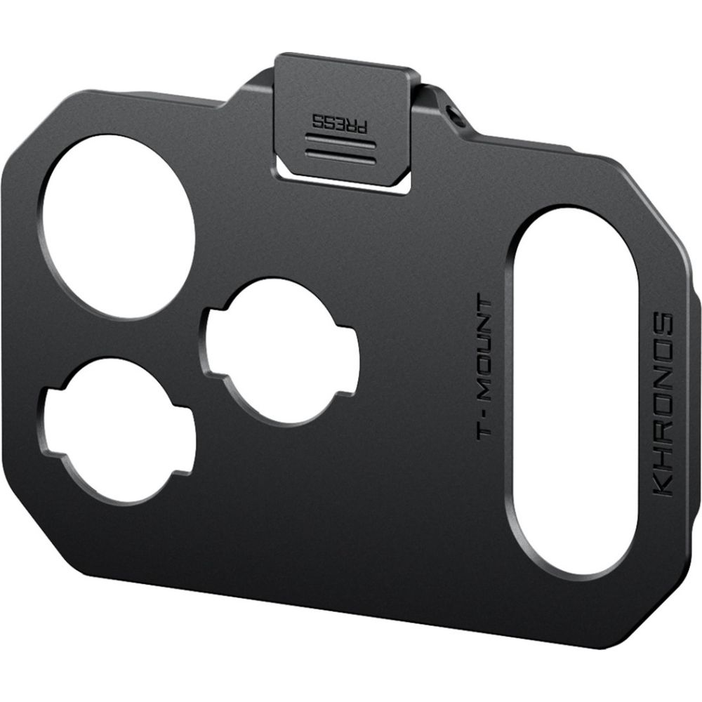 Adaptateur d'objectif Tilta Khronos série T pour iPhone 17 Pro Max - Gris sidéral