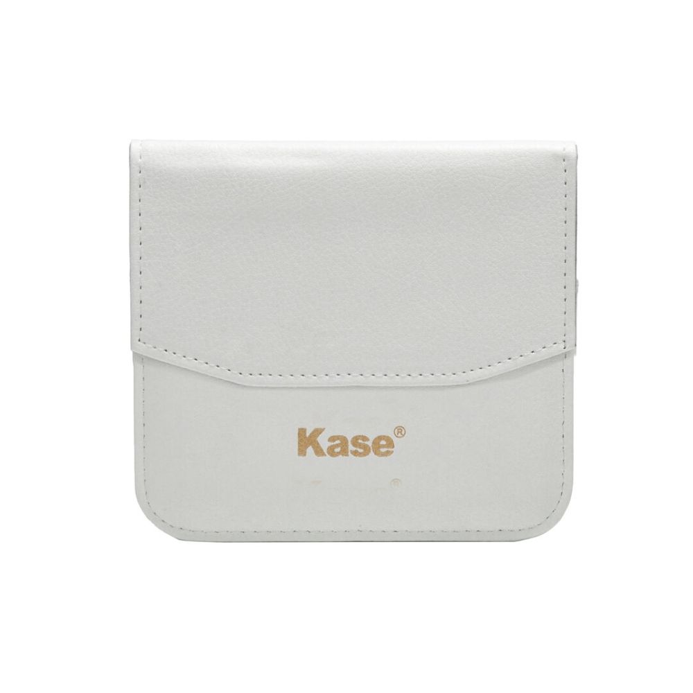 Kase Étui de rangement pour filtre en cuir 100x100mm