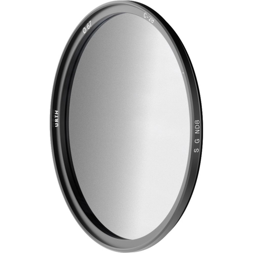 Filtre ND8 dégradé magnétique doux Urth 67 mm (3 diaphragmes) Plus+
