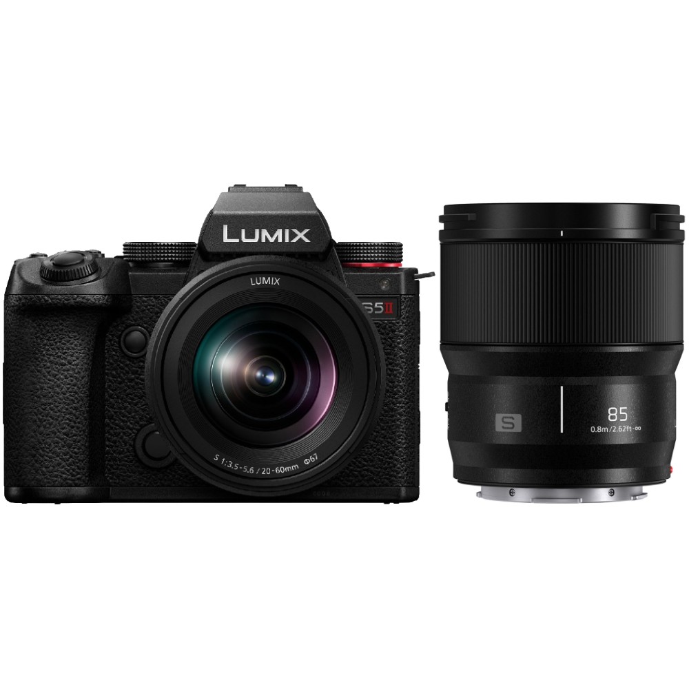 Panasonic Lumix DC-S5 II + Lumix S 20-60mm F/3.5-5.6 + Lumix S 85mm F/1.8