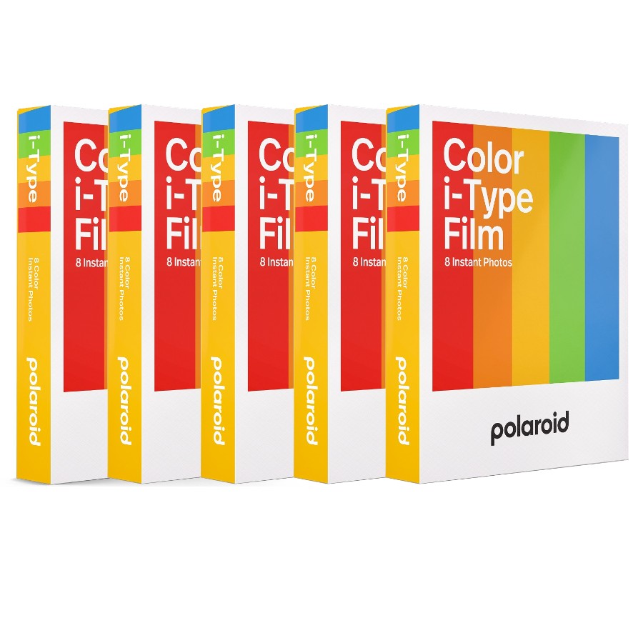 Film instantané couleur Polaroid Originals pour i-Type Lot de 5