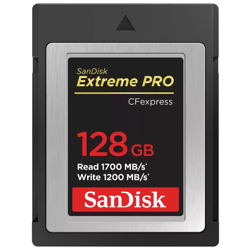 Sandisk CF express Extreme Pro 128 Go 1 700 / 1 200 Mo/s type B