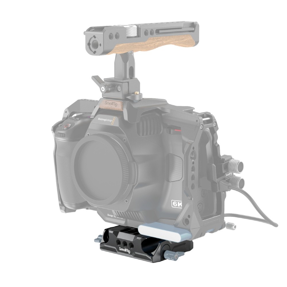 Plaque de base universelle SmallRig LWS avec double pince à tige de 15 mm