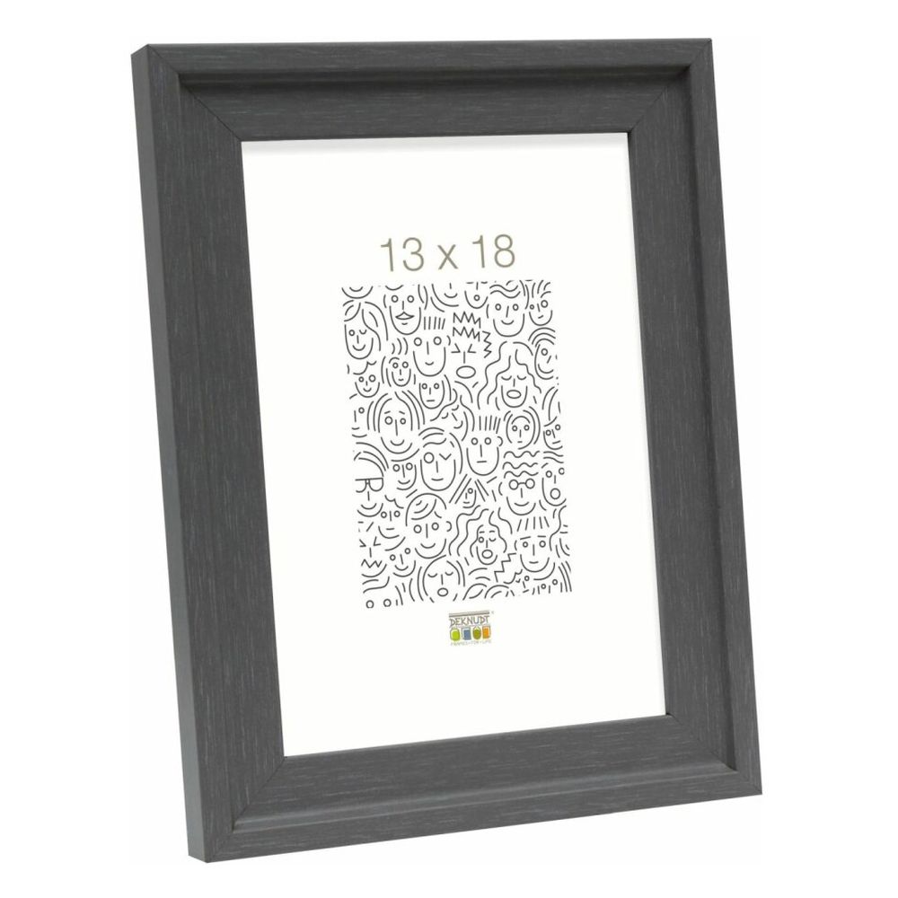 Deknudt Cadre photo gris aspect peinture 13x18 S45EF7