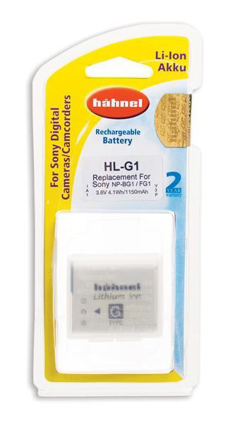 Hähnel HL-G1 - Sony NP-FG1/BG1
