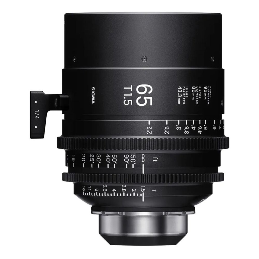 Sigma 65mm T1.5 FF FL F/AP2 (Metric) PL Metric, Fully Luminous, i/Technology