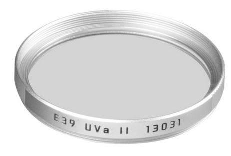 Filtre UVa Leica 13031 II E 39 Argent