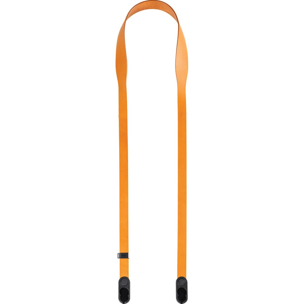 Sangle d'appareil photo longue en cuir Peak Design Form Ambre