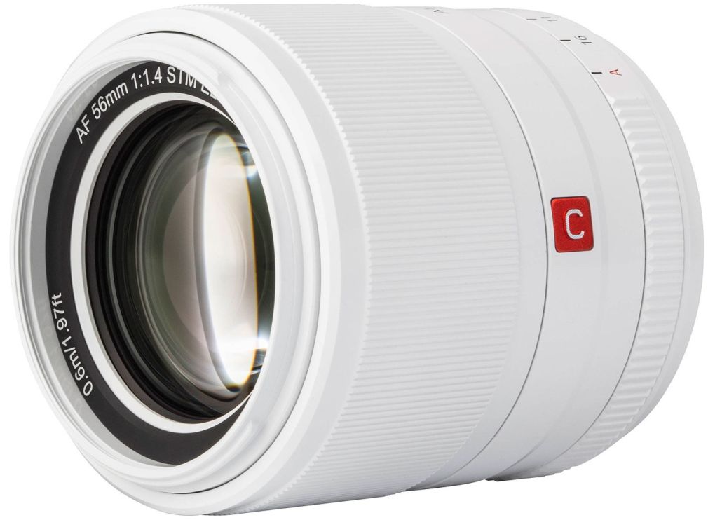 Viltrox AF 56 F/1.4 Fujifilm X-mount blanc (édition limitée)