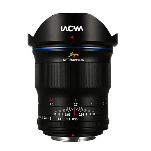 Laowa Argus 25mm f/0.95 MFT APO Lens