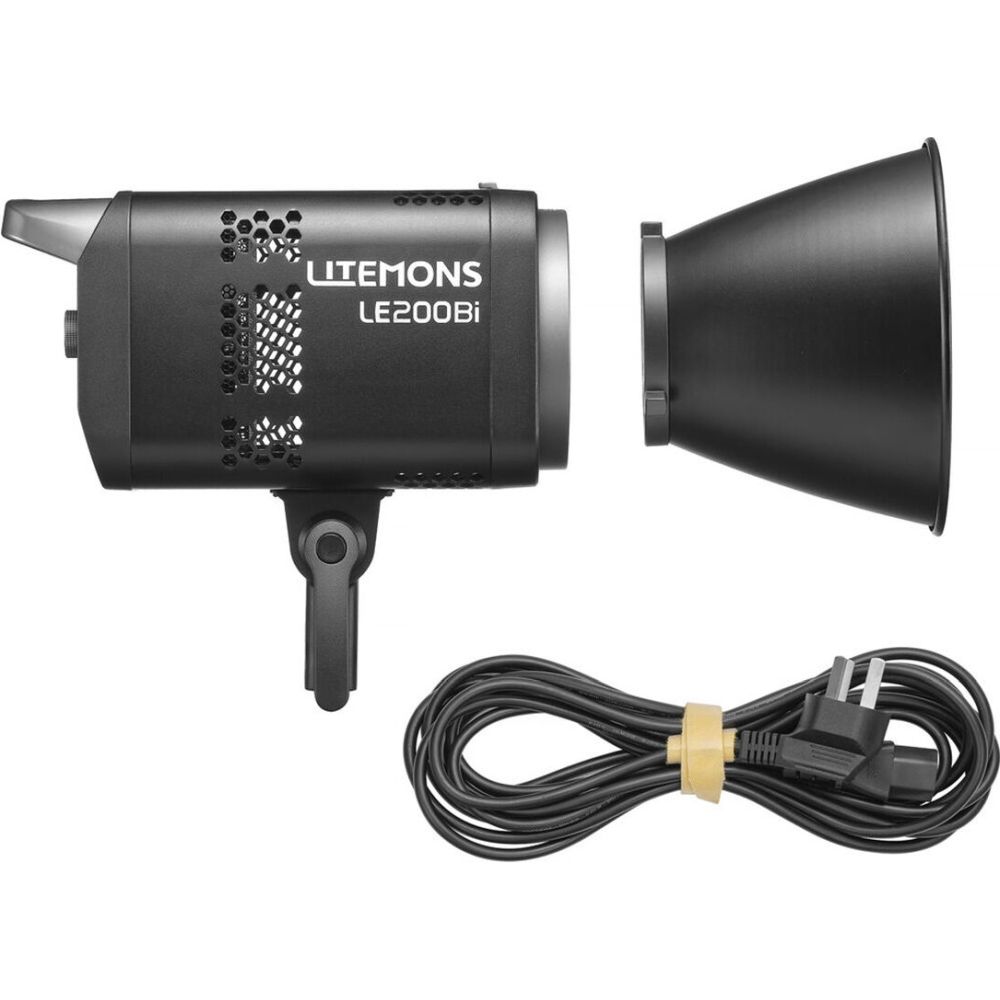 Lampe vidéo LED bicolore Godox LE200Bi Black Litemons