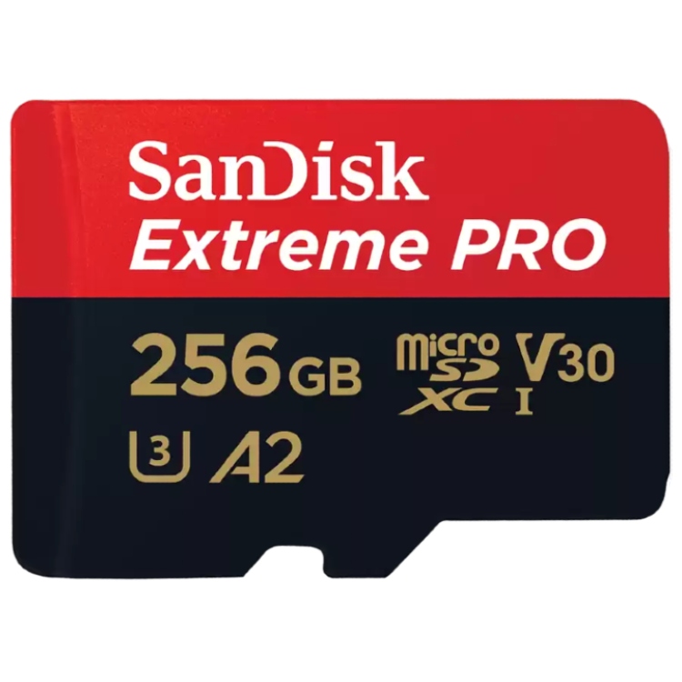 SanDisk Extreme Pro 256GB microSDXC 200MB/s UHS-I
