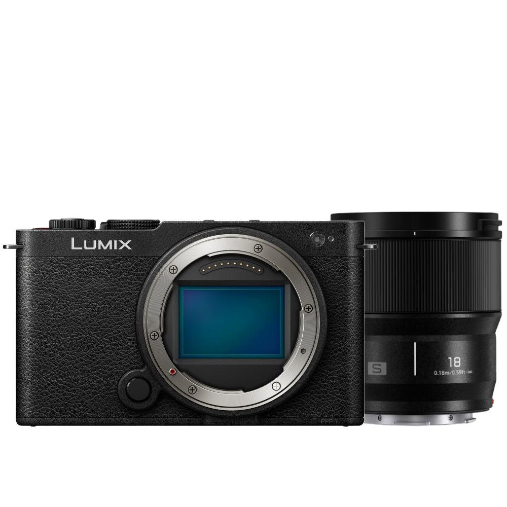 Panasonic Lumix S9 Body Jet Black + Lumix S 18mm F/1.8