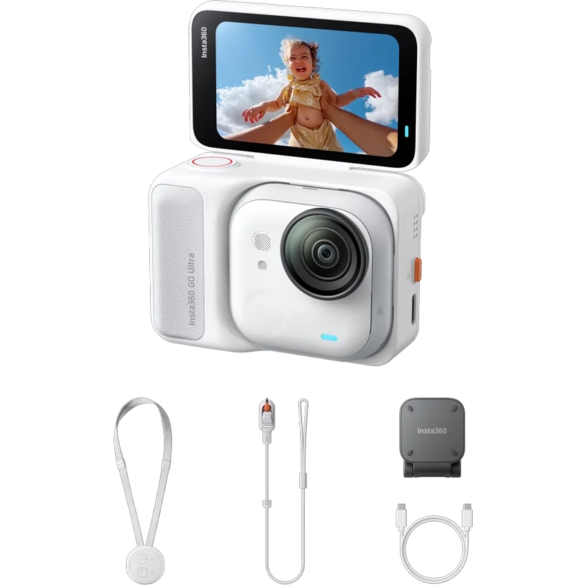 Insta360 GO Ultra Standard Bundle Blanc arctique