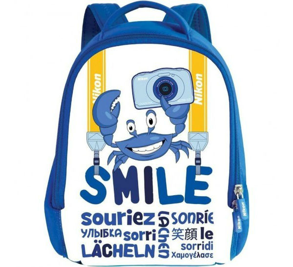 Sac À Dos Nikon W100 Coolpix Bleu