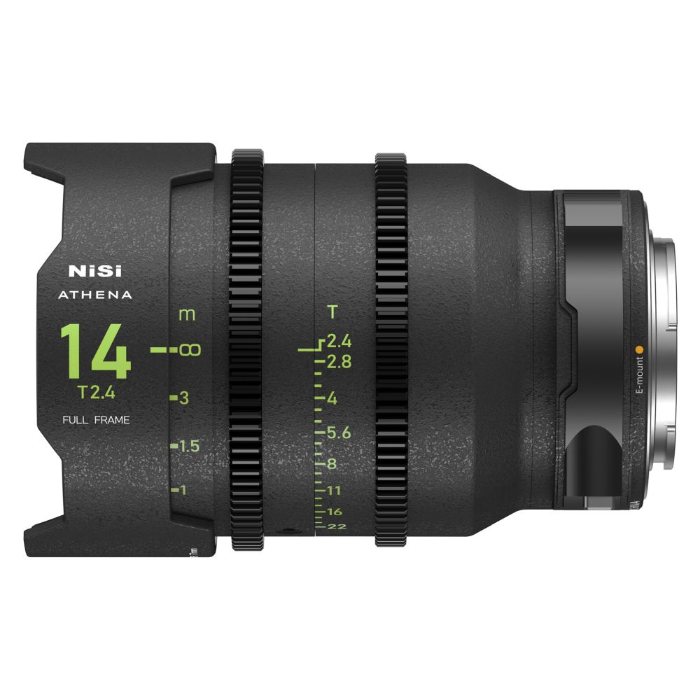 NiSi 14mm T2.4 (E-mount) ATHENA PRIME objectif cinéma plein cadre