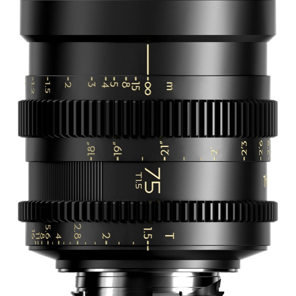 Objectif cinéma plein format Thypoch Simera-C 75 mm T1.5 pour monture Leica M