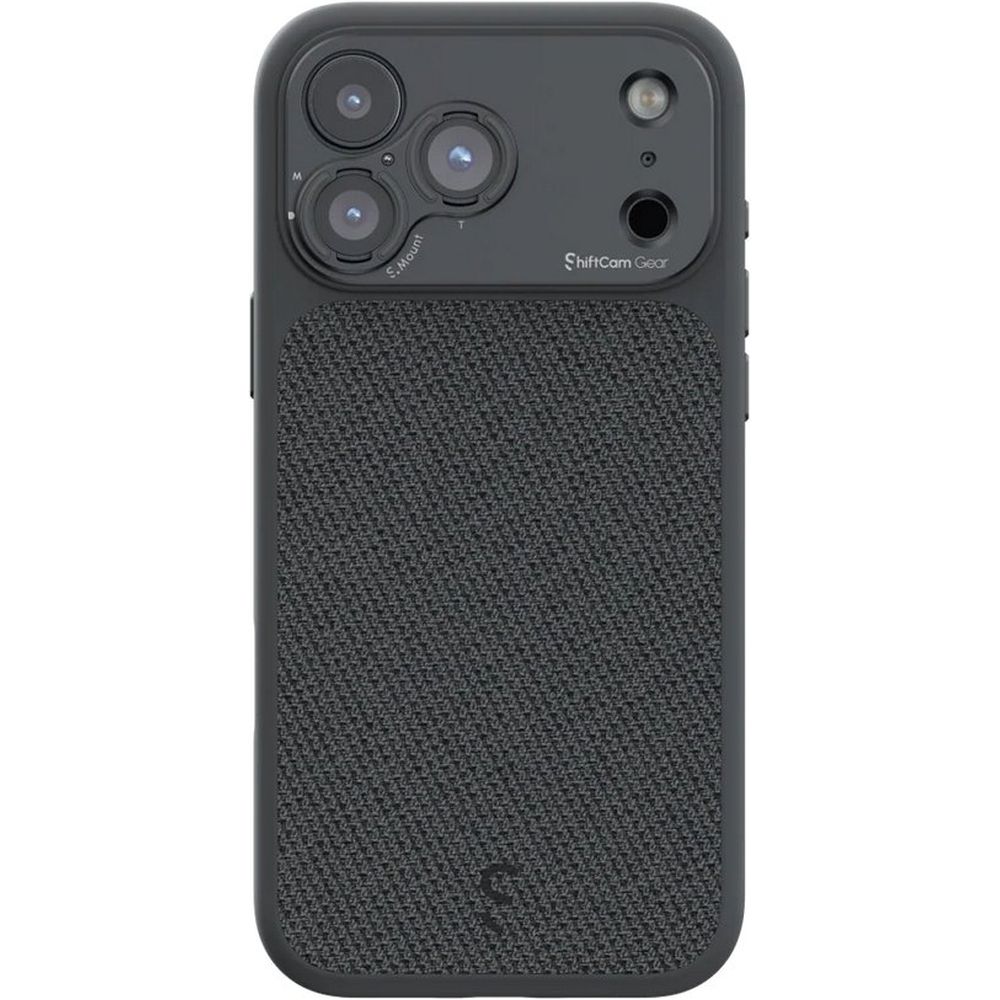 Étui pour caméra ShiftCam S.Mount - iPhone 17 Pro (Gris foncé)