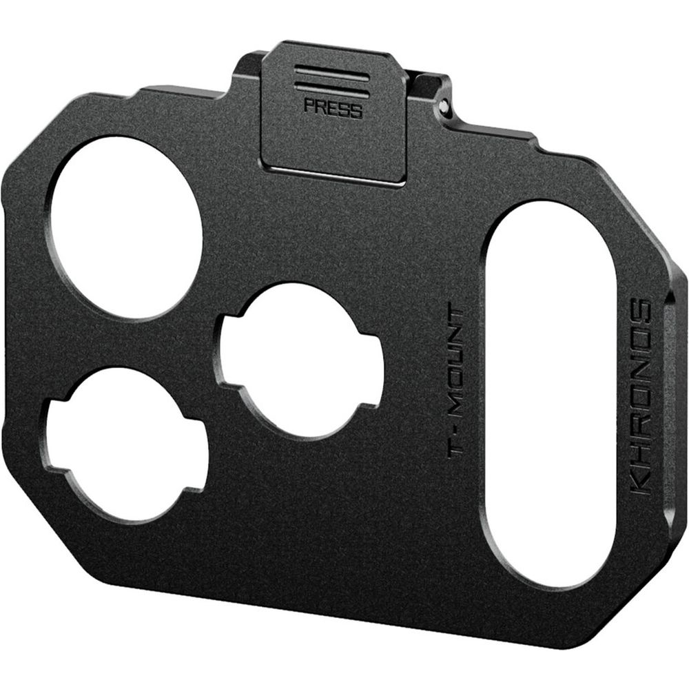 Adaptateur d'objectif Tilta Khronos série T pour iPhone 17 Pro - Gris sidéral