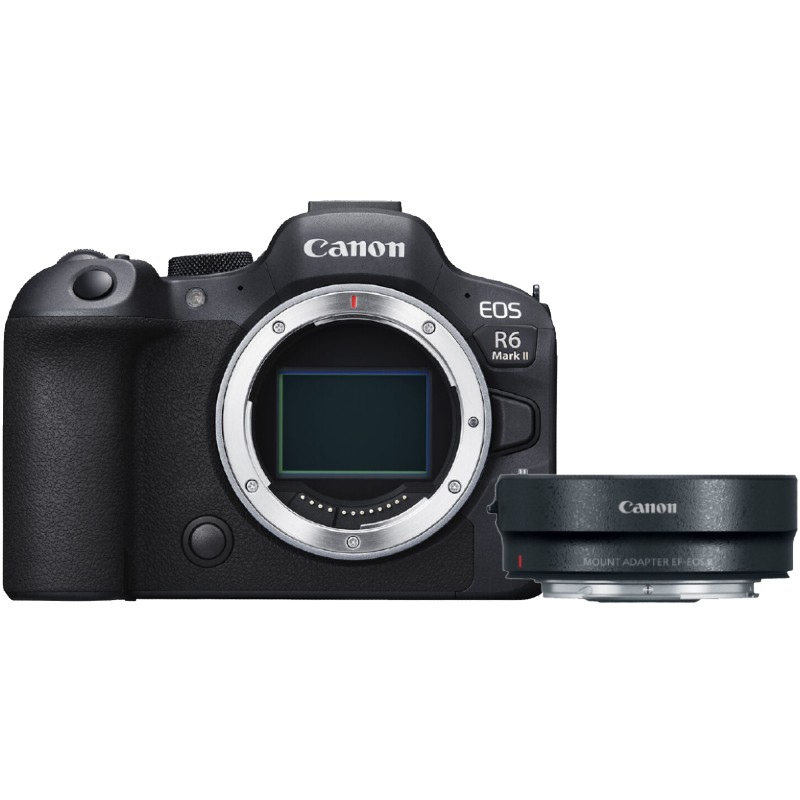 Canon EOS R6 Mark II + EF - RF mount Adapter