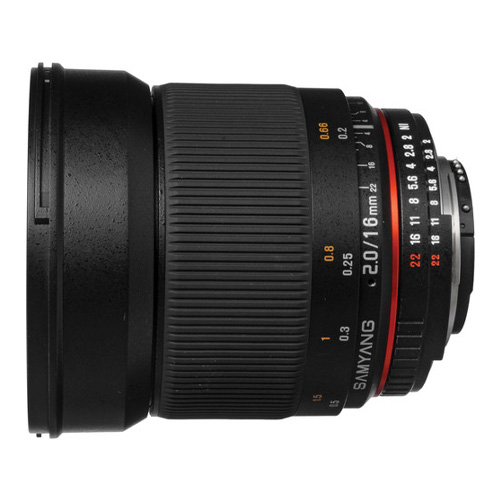 Samyang 16mm F2.0 ED AS UMC CS Canon