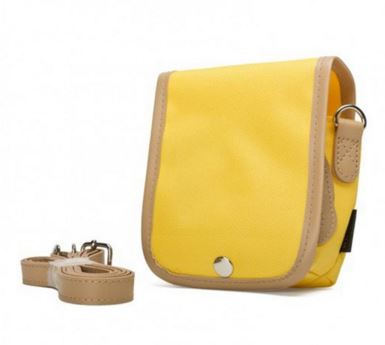 Fujifilm INSTAX mini 8 Etui jaune + Courroie