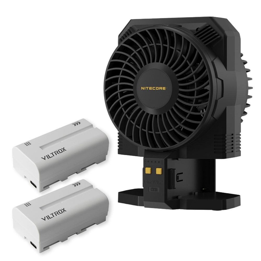 Kit de batterie Nitecore CineWind CW30