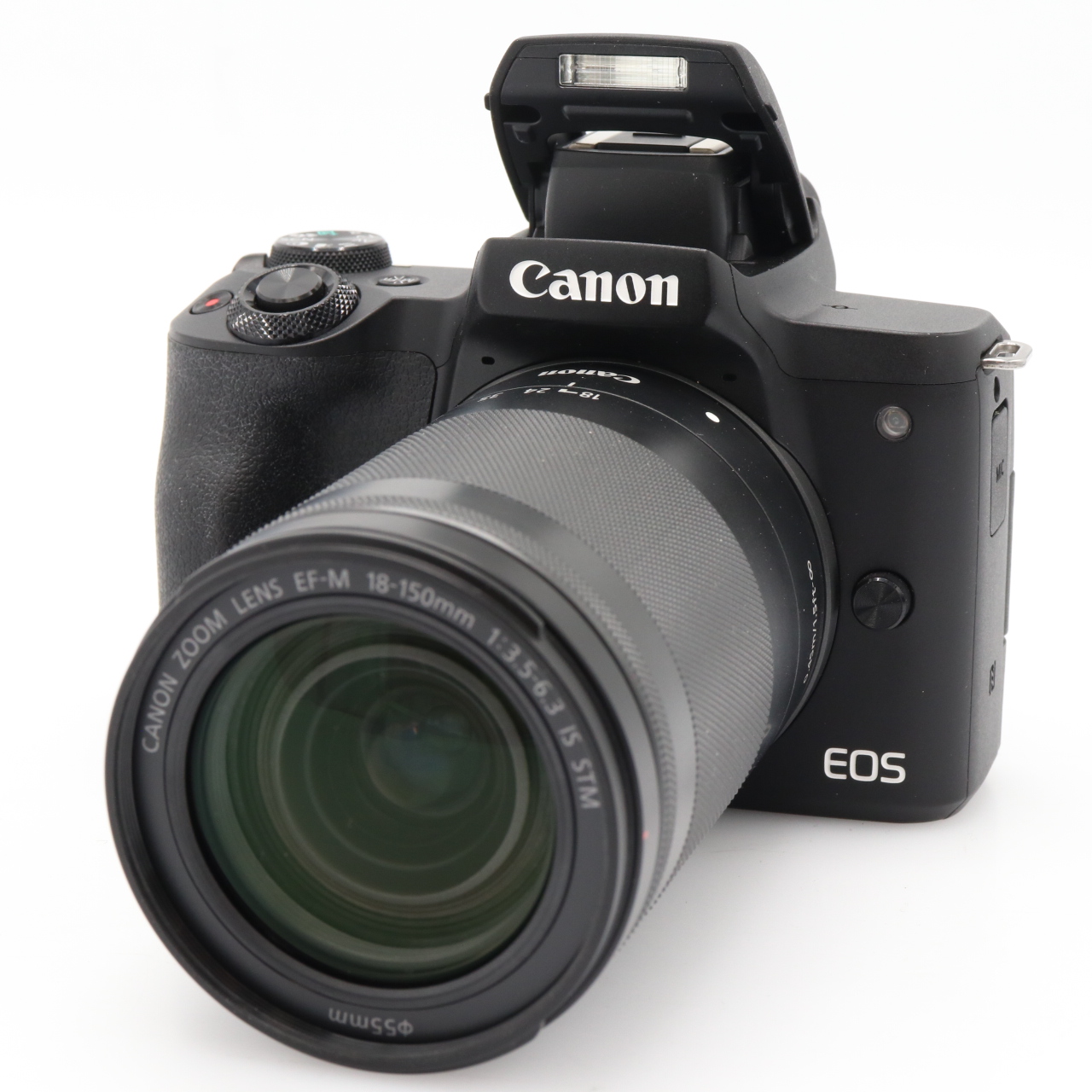 Canon EOS M50 zwart + EF-M 18-150mm IS STM occasion