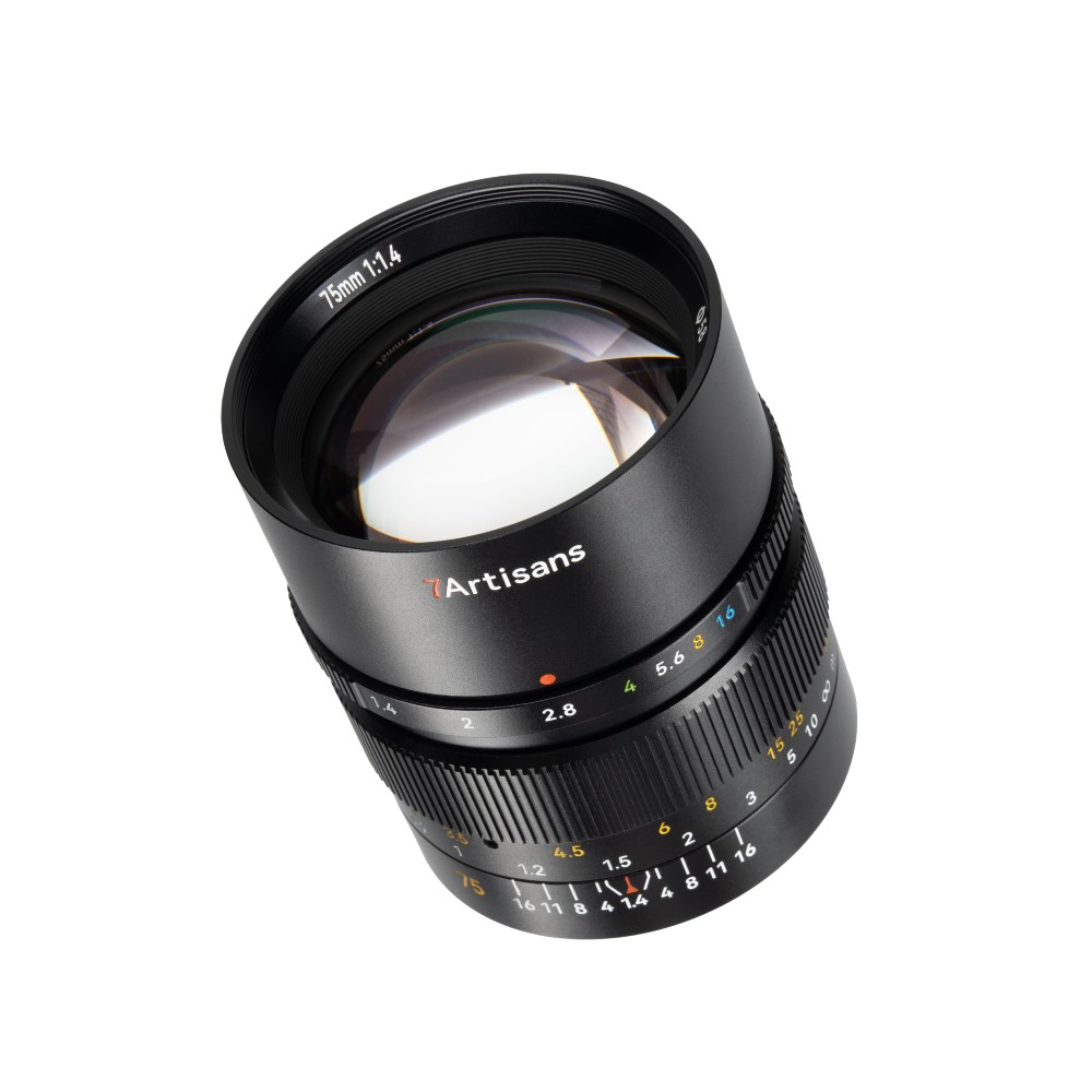7Artisans 75mm F/1.4 L-mount Noir
