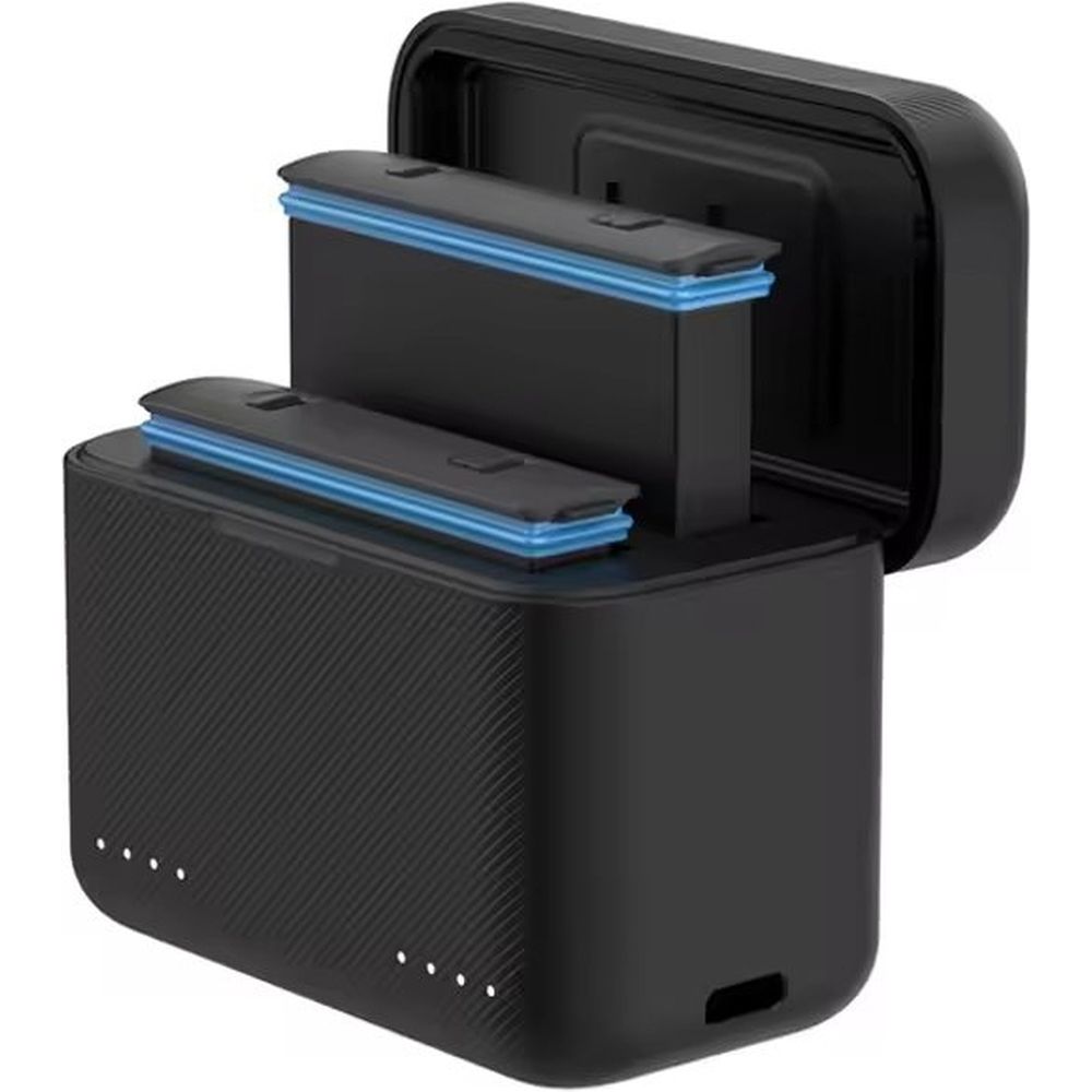 Boîtier de charge Telesin pour batteries Insta360 X5 (2 emplacements)