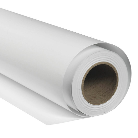 Bresser SBP08 Fond Rouleau 1,36x11m blanc arctique
