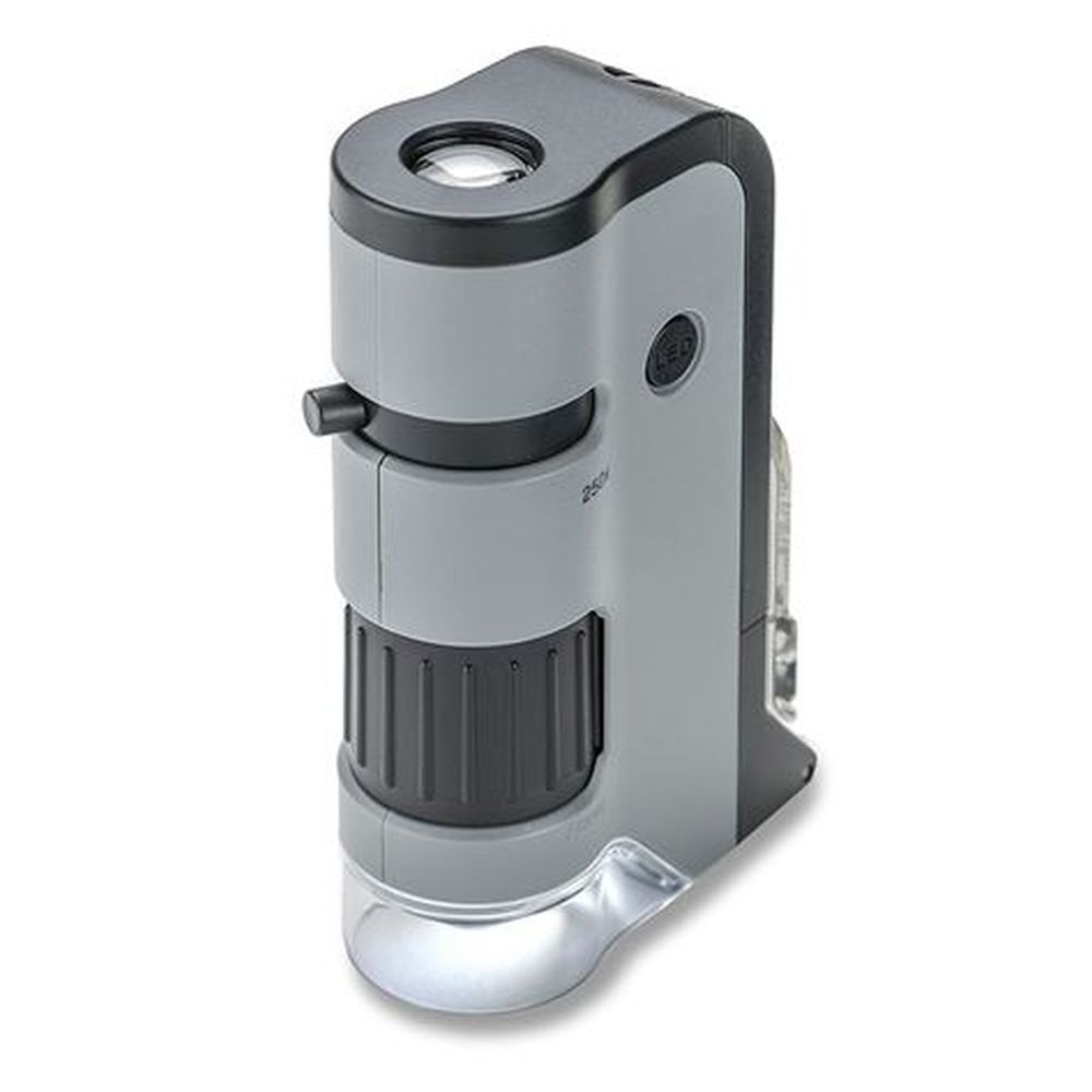 Carson Microscope portatif MP-250 MicroFlip 100-250x avec adaptateur pour smartphone