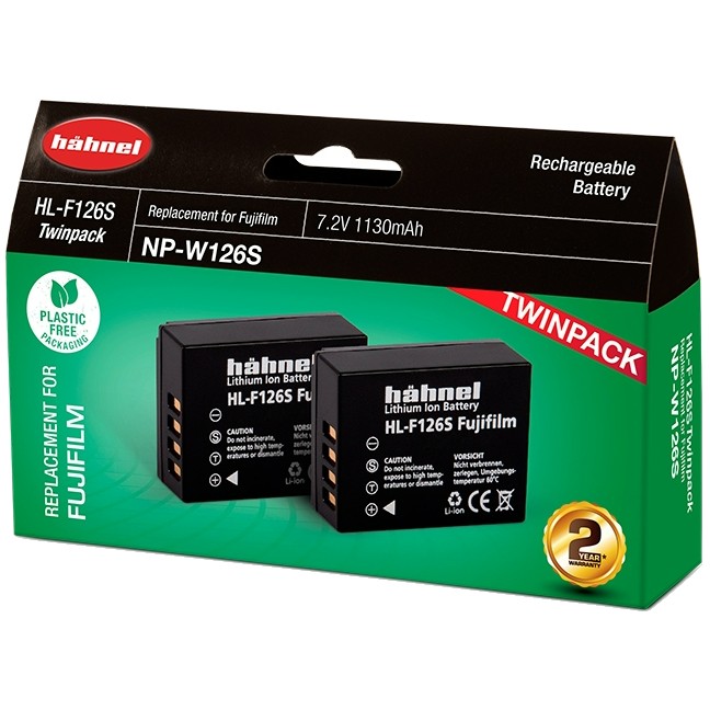 Hähnel HL-F126s Fuji Type Twin Pack