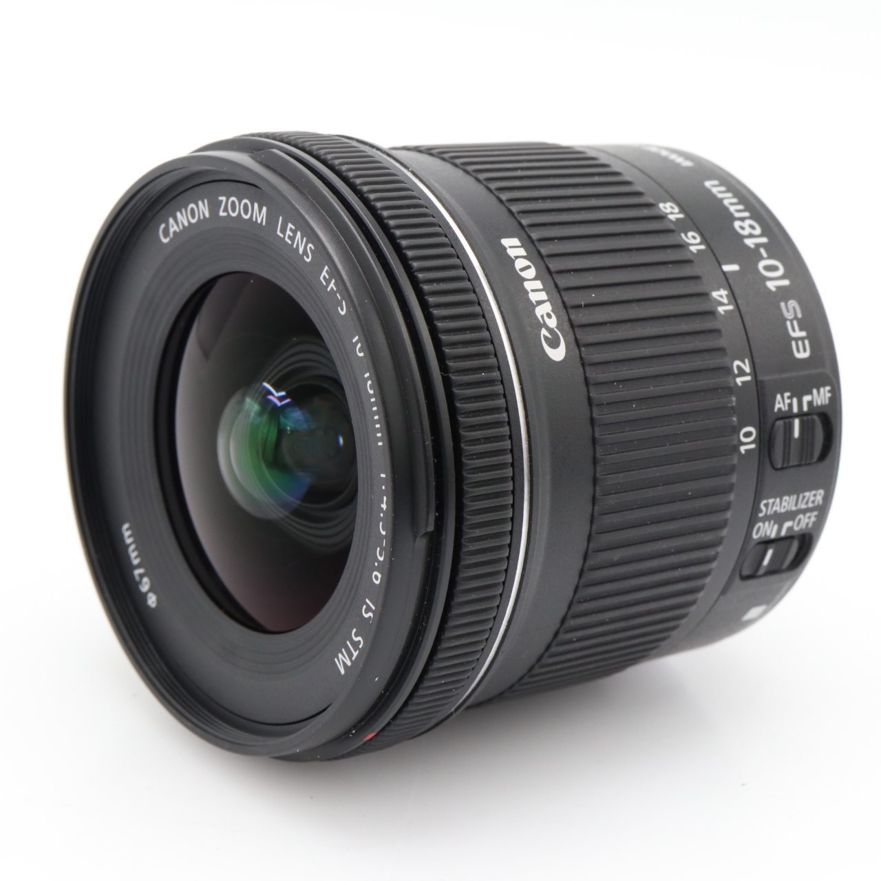 Canon EF-S 10-18mm F/4.5-5.6 IS STM occasion