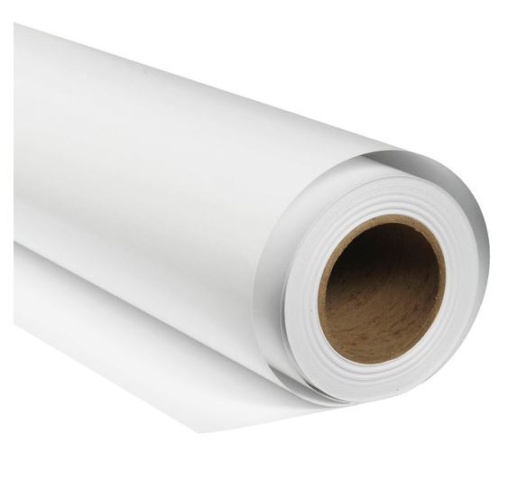 Bresser SBP01 Rouleau de Fond 1.69x11m blanc arctique